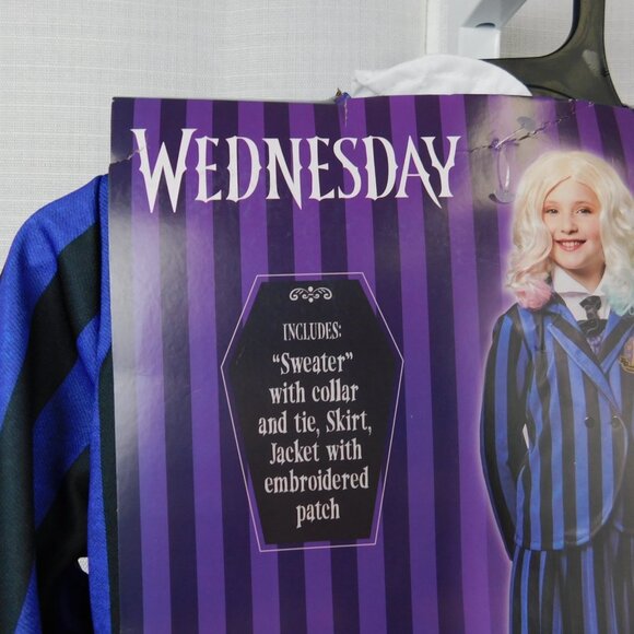 Wednesday Kids Enid Sinclair School Uniform Halloween Costume 7-8 Medium #5343 - Picture 3 of 4